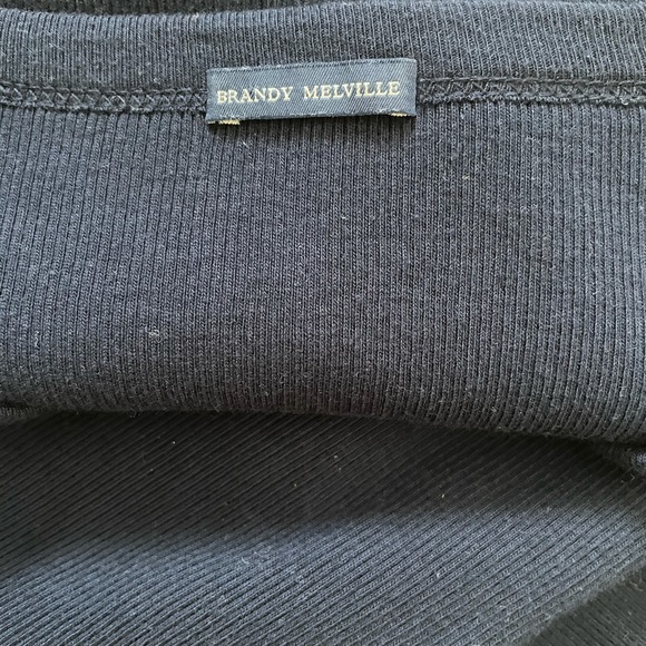 brandy melville navy paige top - Picture 2 of 2